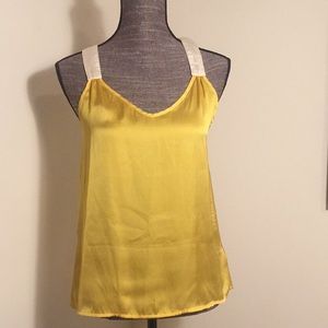 Forever 21 Yellow Loose Tank Top